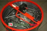 Медогонка 4-х рамочная алюминивая поворотная Д